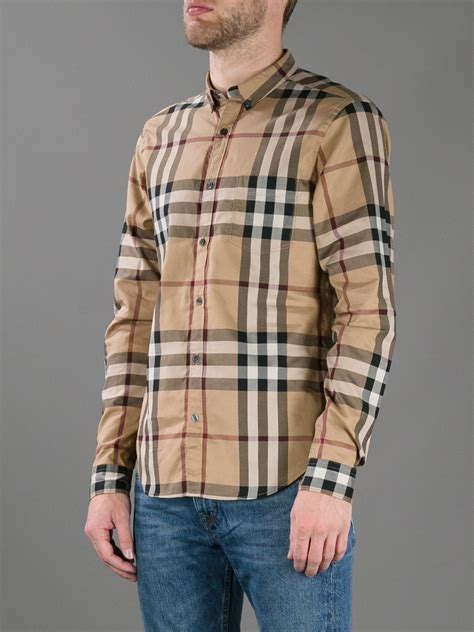 burberry brit check shirt